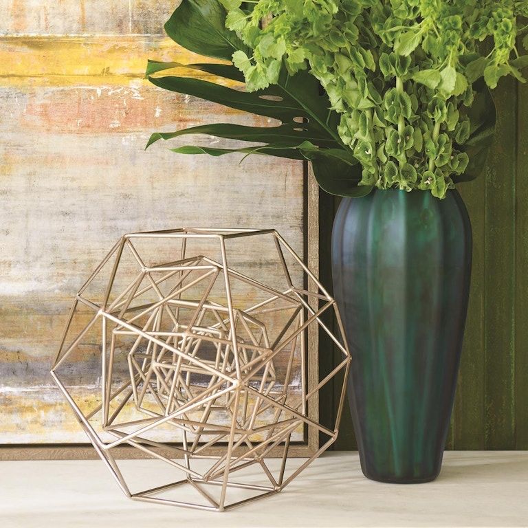 Geo Sculpture - Gold