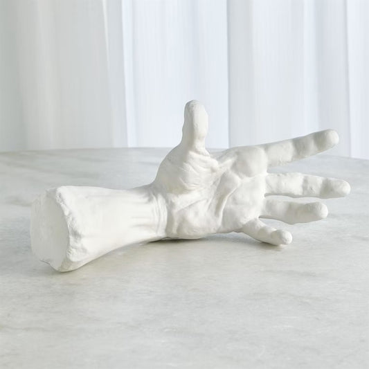 Matte White Hand Sculpture