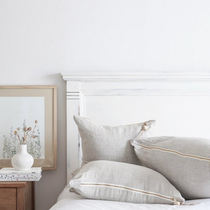 Oatmeal Washed Linen Pillow