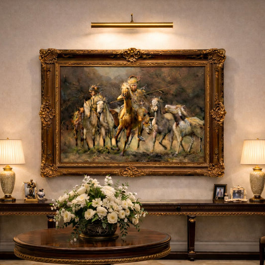 Late 20th Century Oil on Canvas