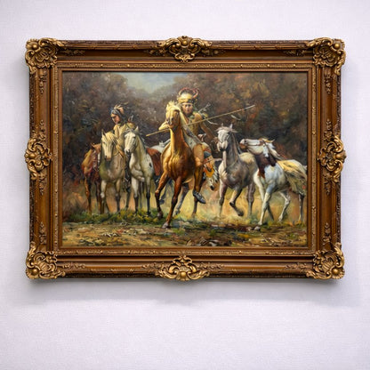 Late 20th Century Oil on Canvas