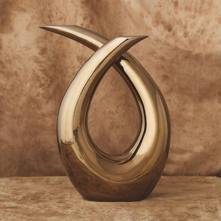 Bronze Loop Sculpture