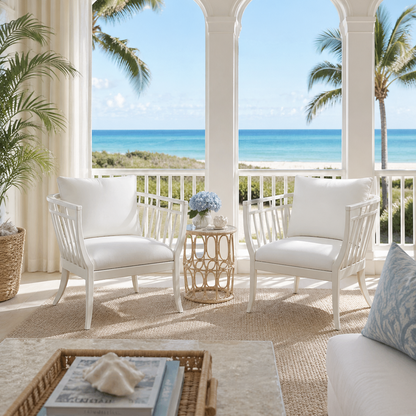 Hyannis Port Occasional Chair - Whitewash