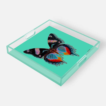 Aqua - Monarch Acrylic Tray