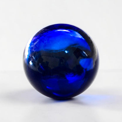 Recycled Glass Balls - Set of 6 - Blue