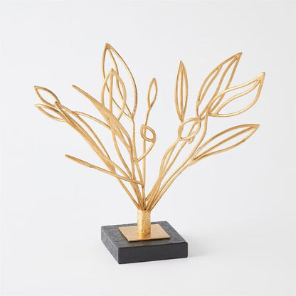 Windswept Sculpture - Gold Leaf