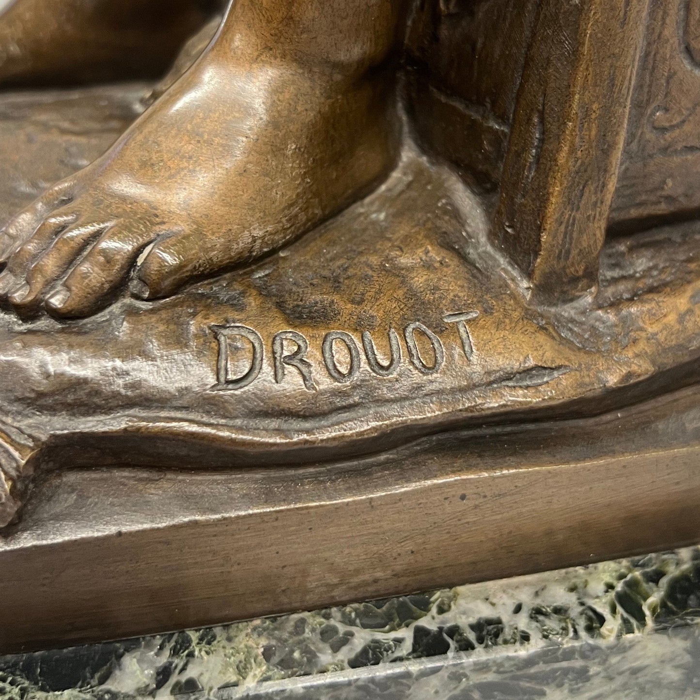 "Fillette" Bronze Sculpture