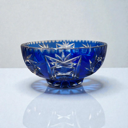 Cobalt Blue Crystal Bowl