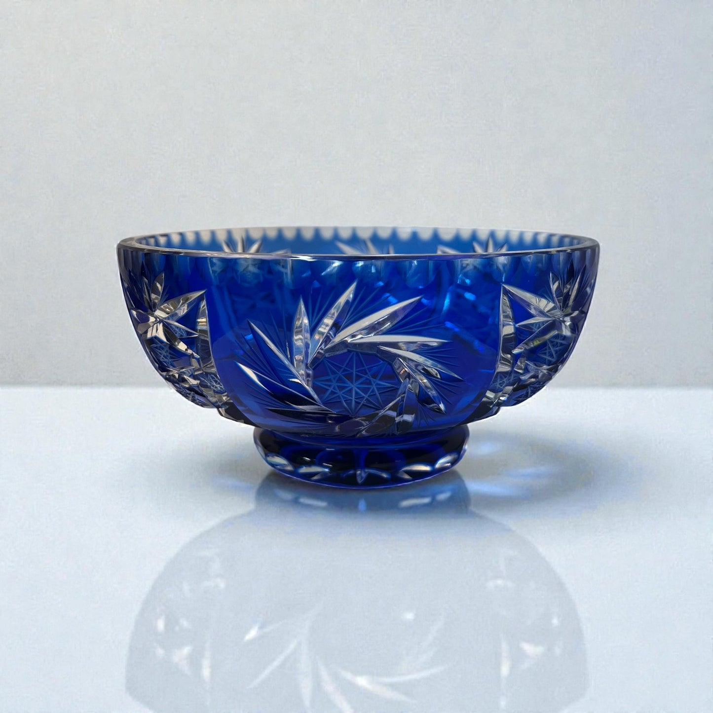 Cobalt Blue Crystal Bowl