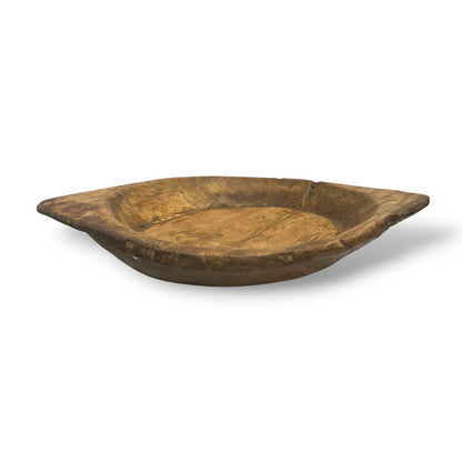 Hand-Carved Wooden Bowl
