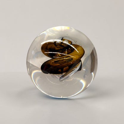 Moss Green Swirl Paperweight