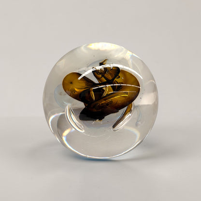 Moss Green Swirl Paperweight
