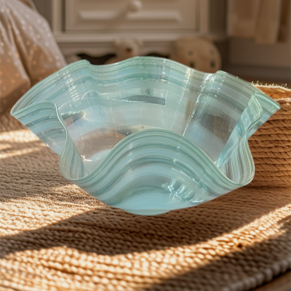 Hand Blown Artistic Bowl