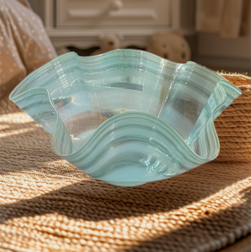 Hand Blown Artistic Bowl