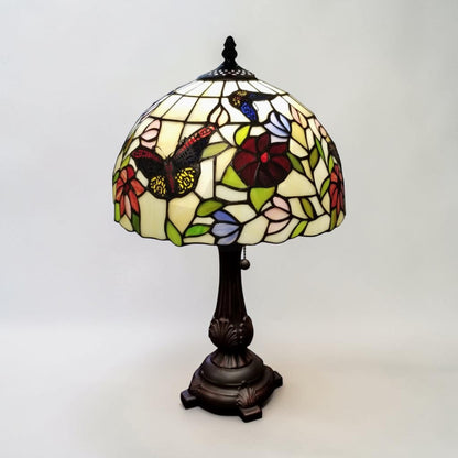19" Tiffany Style Butterfly Table Lamp