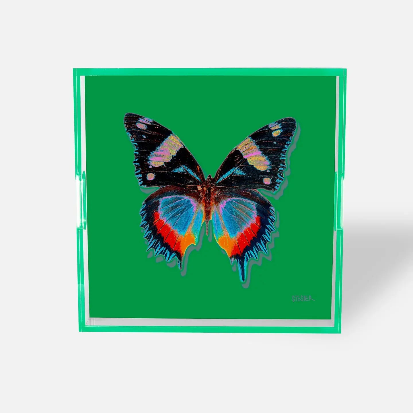 Green - Monarch Acrylic Tray