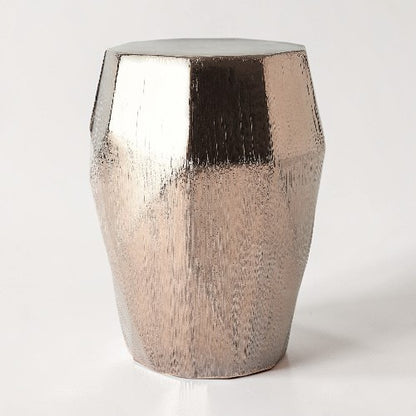 Origami Garden Stool - Bronze