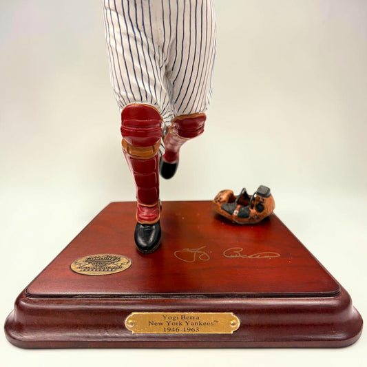 Yogi Berra - New York Yankees All-Star Figurine - Signed Danbury Mint Original (2004)