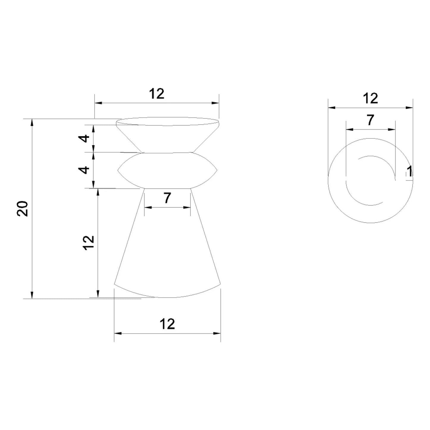 Donora End Table - Green