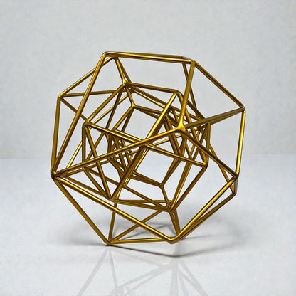 Geo Sculpture - Gold
