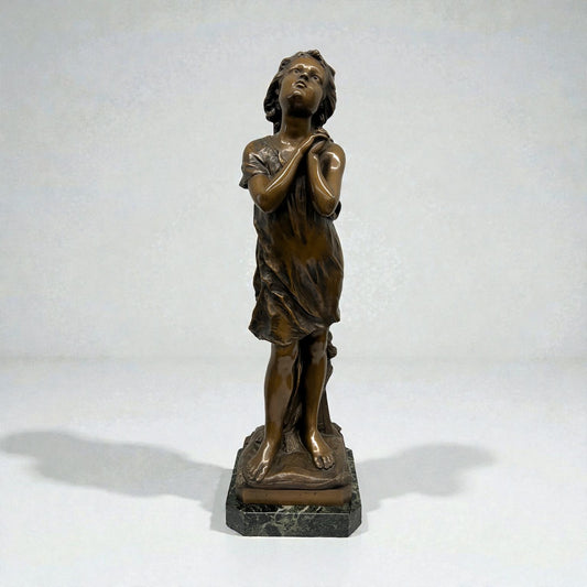 "Fillette" Bronze Sculpture