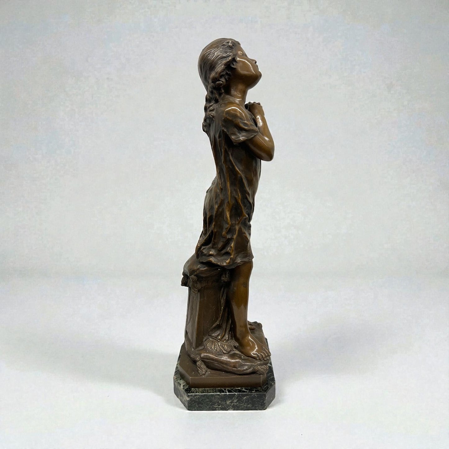 "Fillette" Bronze Sculpture
